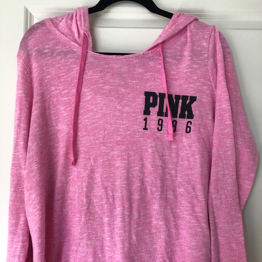 VS Pink Oversized Pullover